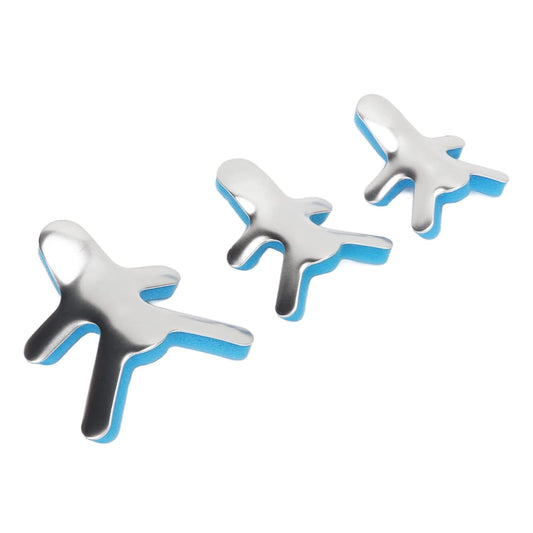 3PCS Y-Shaped Aluminum Finger Splints | Lightweight Finger Immobilizer for Injury, Fracture, Joint Recovery & Support