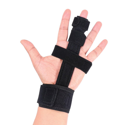 Adjustable Finger Extension Splint with Wrist Support – Ideal for Trigger Finger, Tendonitis, and Post-Surgery Rehabilitation