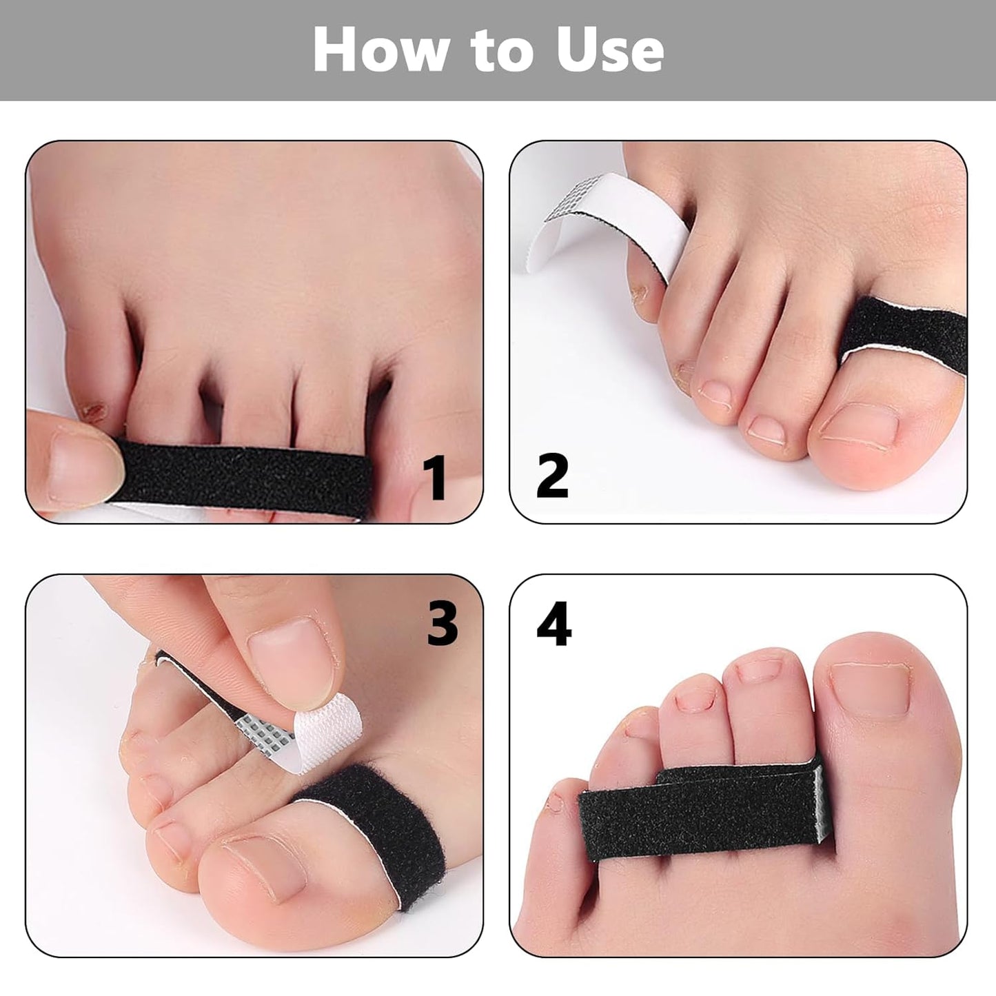 10PCS Finger Support Straps | Elastic Sports Finger Wraps with Hook-and-Loop Closure | Lightweight, Adjustable, Breathable Protection for Basketball & Athletic Use
