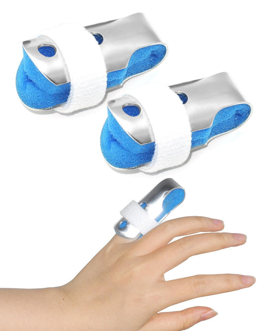 Adjustable Metal Finger Splint – Support Brace for Index, Middle & Ring Fingers