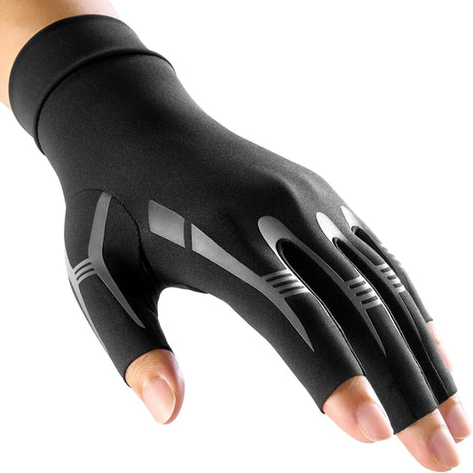 Half Finger Compression Gloves | Arthritis Relief & Sports Support Gloves